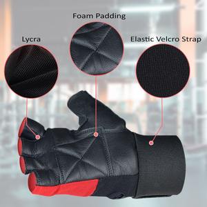 Gants de musculation en gros personnalisés avec sangle de soutien du poignet, gants de musculation pour la salle de sport, la musculation, l'entraînement, pour hommes et femmes - Product Image 2