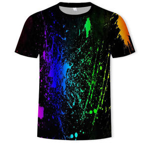 Camisetas Sublimadas Estampadas para Hombre, Modal 100% Poliéster, Camisetas Sublimadas al por Mayor, Precio de Fábrica - Product Image 4