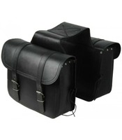 Sacoche à Outils Moto HARLEY Sportster Haute Densité Cuir Noir SELLE Imperméable 1 Paire