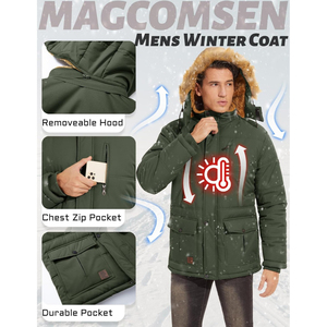 Nouveau hiver hommes blanc canard doudoune chaud à capuche épais Slim Fit doudoune manteau mâle décontracté haute qualité pardessus thermique - Product Image 4