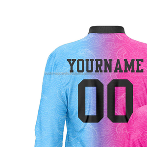 Luxury wool leather varsity <b>jacket</b> for <b>men</b> with custom embroidery and premium stand collar for streetwear brands - Product Image 3