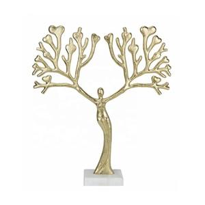 Estatuilla decorativa de diseño antiguo, objeto de mesa, acento escultórico artístico para interiores de oficina en casa de lujo y regalos especiales - Product Image 6