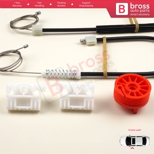 Kit de réparation de lève-vitre électrique BWR585 avant gauche pour Clio MK3 BR CR KR SR 2005-2014 5 portes 8200191148 - Product Image 4