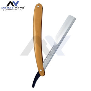 Ventes chaudes Rasoirs à raser pour barbier Rasoirs à cheveux amovibles pour hommes Outils professionnels de salon de barbier avec logo personnalisé - Product Image 3