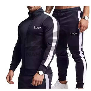 Custom Design Men's <b>Plus</b> <b>Size</b> Winter Tracksuit Wholesale <b>Jogger</b> Hoodie Sweatsuit 2 Piece <b>Set</b> Quick Dry Lightweight Breathable - Product Image 1