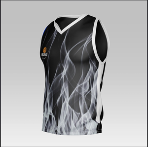 Maillot de basket-ball réversible pour hommes, uniforme de basket-ball, club, maillot de basket-ball personnalisé par sublimation, prix bas - Product Image 2