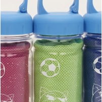 Cooling <b>Sports</b> <b>Towel</b> with Water Bottle - Product Image 5