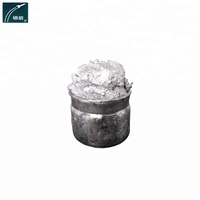 Pâte d'aluminium argentée à base d'eau pour encres d'impression, pigments pour cuir, revêtements et applications d'emballage