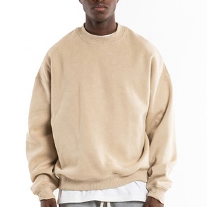 Standard Quality Men's Sweatshirts Oem Customized Logo Oversize Men's <b>plain</b> <b>Hoodies</b> & Pullover Sweatshirts cheap price - Product Image 1