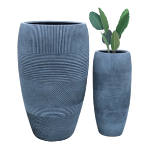 [Leo Nguyen Le] -Vente en gros jardin moderne extérieur carré en fibre de verre/fibre de verre/polystone Pots de fleurs décoratifs Vase de jardinière - Product Image 3