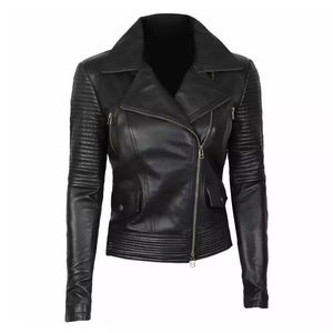 Chaqueta de cuero rellena de algodón transpirable Popular para mujer, Chaqueta corta fina de moda para primavera y otoño, chaqueta de talla grande para mujer - Product Image 1