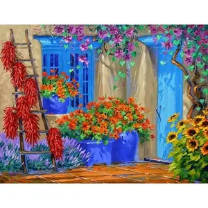 Mikki Senkarik Door Art MSA173AT Azulejo de placa decorativa con acento Suroeste - Product Image 1