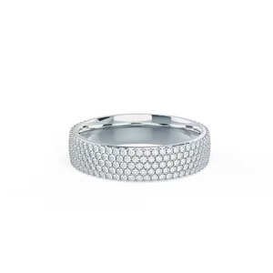 Anillo de diamante de laboratorio de oro de 14 quilates Anillo de diamante redondo de 10 quilates Para Boda y anillo de compromiso o banda - Product Image 4