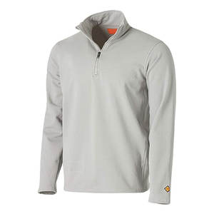 High Quality <b>Men</b> Half <b>Zip</b> <b>Quarter</b>-<b>Zip</b> Sweatshirts 100% Cotton Half Zipper Pullover Sweatshirt Premium Casual Streetwear - Product Image 1