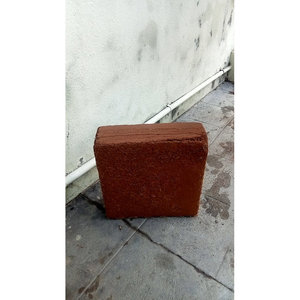 Bloc de tourbe de coco 100 % non lavé, haute teneur en EC, 5 kg, pH 5,8-6,8, compression 5:1, conditionnement du sol pour la culture de légumes et de champignons - Product Image 1
