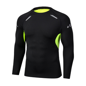 Fitness Bodybuilding Workout Tops Men Compression Running <b>Shirt</b> Printing Short Sleeve Sport Active Wear For Men Gym Clothing - Product Image 1