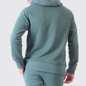 Chándal Ligero de Primera Calidad de Última Moda para Hombre, Ropa Deportiva de Gimnasio, Ropa Urbana, OEM, Color Sólido, Invierno - Product Image 3