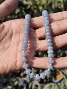 Cuentas Redondas Facetadas de Angelita Azul de 6 mm, Cuentas de Piedras Preciosas Naturales, Collares de Cuentas Finas de Angelita Azul - Product Image 4