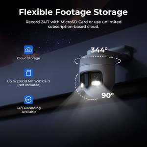 IMILAB EC6 Panorama 3.5K Outdoor Security <b>Camera</b>, 344°Rotatable Dual-Lens View, Human&Vehicle Detection, WiFi & <b>Wired</b> Ethernet - Product Image 3