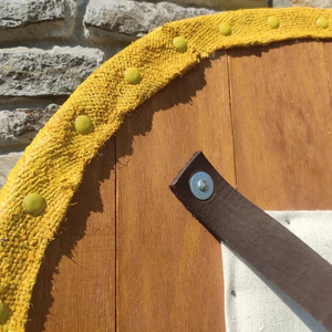 Bouclier de chevalier médiéval cerf-volant métal bouclier de combat produit de sécurité avec planche artisanat Calvin - Product Image 4