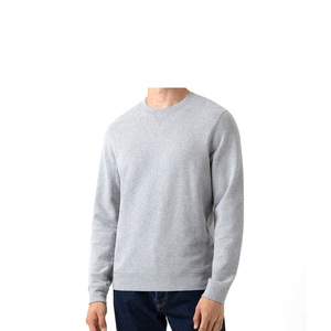 เสื้อสเวตเตอร์ผ้าฝ้ายและโพลีเอสเตอร์สำหรับผู้ชายไซส์ใหญ่พิเศษแบบสวมหัวผ้าฟลีซผ้าฝ้ายและโพลีเอสเตอร์สำหรับฤดูหนาว - Product Image 2