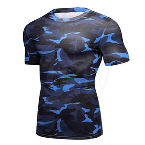 Camiseta de Manga Corta Personalizable de Alta Calidad, Transpirable, Ecológica, de Secado Rápido, Spandex/Poliéster para Hombre, para Deportes Acuáticos - Product Image 2