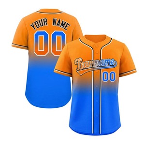 Nuevo Diseño 2025 Camiseta de Béisbol en Venta al por Mayor Uniforme Deportivo Transpirable de Alta Calidad Camiseta de Béisbol de Secado Rápido - Product Image 3