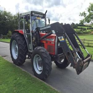 Tracteur agricole d'occasion Massey Ferguson 390 4X4 avec moteur, parfait pour les opérations agricoles à grande échelle, à vendre - Product Image 6