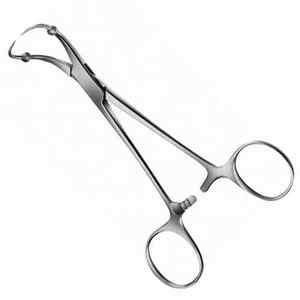 Abrazadera de toalla Roeder más vendida con bola en las mordazas 13cm 15cm abrazadera de toalla Roeder quirúrgica de acero inoxidable de grado médico o fórceps - Product Image 2