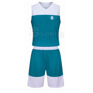 Uniformes de maillot de basket-ball personnalisés grande taille 100% polyester respirant séchage rapide ensembles de conception de haute qualité vente en ligne - Product Image 2