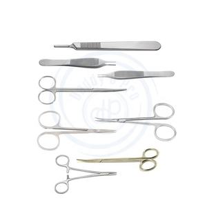 DADDY D PRO, juego de instrumentos básicos de excisión dérmica de 10 piezas, herramientas quirúrgicas manuales de acero inoxidable con certificación ISO y CE - Product Image 3