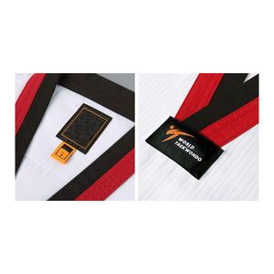 ขายร้อน itf ได้รับการอนุมัติชุดเครื่องแบบ itf ชุด itf เทควันโด - Product Image 6
