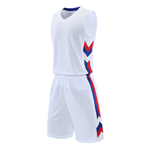 Ensemble d'uniformes de basket-ball unisexe pour adultes de haute qualité, design personnalisé, couleur unie, taille plus, imprimé, respirant, 100% polyester - Product Image 1