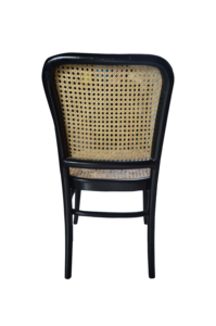 Solobeat Modern Rattan Chair with Solid Wood Frame for <b>Restaurant</b> Hotel & Commercial Use - Product Image 2