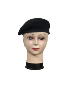 Sombrero de boina de lana Unisex de alta calidad, estilo exterior personalizado, sombreros para adultos al por mayor para uso Formal para el gobierno saudí - Product Image 4