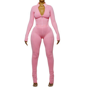 ชุดวอร์มแบบรูดซิปสำหรับผู้หญิงชุดวอร์ม2025สำหรับใส่วิ่งชุดกีฬา - Product Image 3