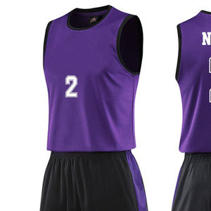 Uniforme de Baloncesto Unisex de Alta Calidad, Transpirable, Ligero, Sin Mangas, con Logotipo Personalizado, Tallas Grandes, MOQ Bajo, Deportes de Verano - Product Image 5