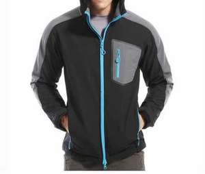 Veste softshell à capuche de qualité supérieure bon matériel meilleur prix de vente veste softshell personnalisée pour entraînement sportif - Product Image 2