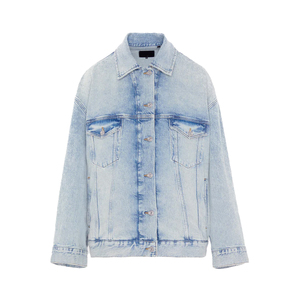 Tops en jean décontractés pour femmes de haute qualité populaires MANKIND Oli Veste de camionneur surdimensionnée Respirant Polyester/Coton Coupe décontractée - Product Image 4