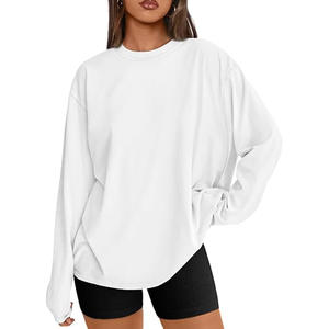 100% coton surdimensionné femmes T-shirts mode personnalisé imprimé T-shirts pas cher Original Designer T-shirts pour les femmes - Product Image 5