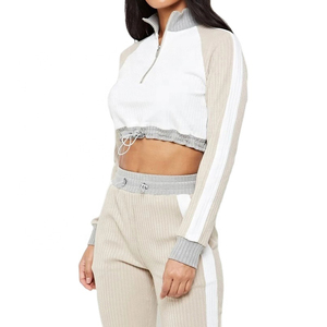 Chándales deportivos personalizados de alta calidad superventas, chándales para mujer, conjunto de 2 piezas, chándal de gimnasio para mujer disponible en - Product Image 3