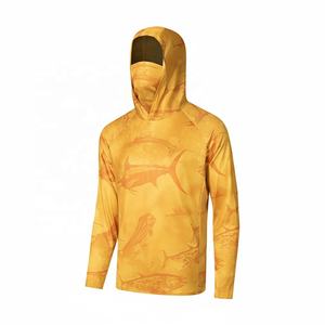 Ropa de Pesca Transpirable con Estampado Digital de Poliéster y Algodón para Adultos, Sudadera con Capucha, Novedad 2026 - Product Image 6