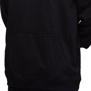 Pull à capuche d'hiver surdimensionné pour hommes Tissu tricoté 100% coton lourd personnalisé avec motif solide de haute qualité à capuche - Product Image 4