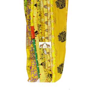 Handmade Indian Vintage Silk Sari <b>Scarf</b> Wraps Recycled <b>Chiffon</b> Patchwork Stoles - Product Image 6
