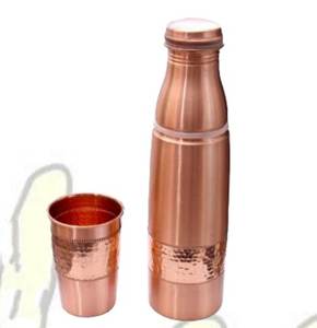 Verre en métal cuivré martelé et uni poli brillant à prix abordable Designer accessoires de boissons les plus exigeants - Product Image 1