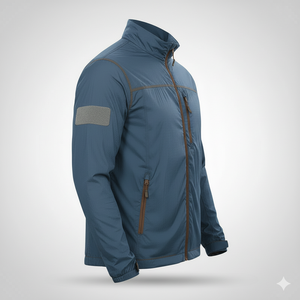 Men's Slim Thin Lightweight Breathable <b>Waterproof</b> Summer Bomber Jacket Hood Zipper Formal Outdoor <b>Sunscreen</b> Mountaineering - Product Image 5