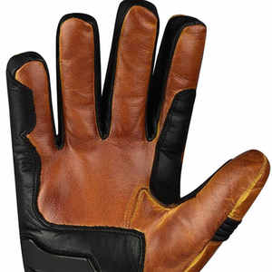 Guantes de moto de dedo completo hechos de cuero genuino para bicicleta, ropa de carreras, nuevos guantes de moto de tendencia superior con logotipo personalizado - Product Image 4