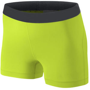 Cintura elástica de mezcla de Spandex de poliéster ligero y transpirable con ajuste seguro Ropa de gimnasio Pantalones cortos de compresión - Product Image 2