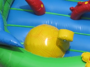 Château gonflable en PVC pour les sauts et les jeux des enfants - Amusement en plein air - Product Image 6