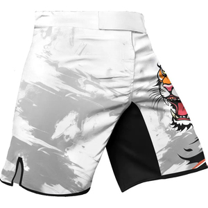 Pantalones Cortos de Entrenamiento de MMA y Boxeo Unisex Personalizados, Ligeros, de Secado Rápido, Tejido Elástico de Mezcla de Spandex, Duraderos y Transpirables - Product Image 2